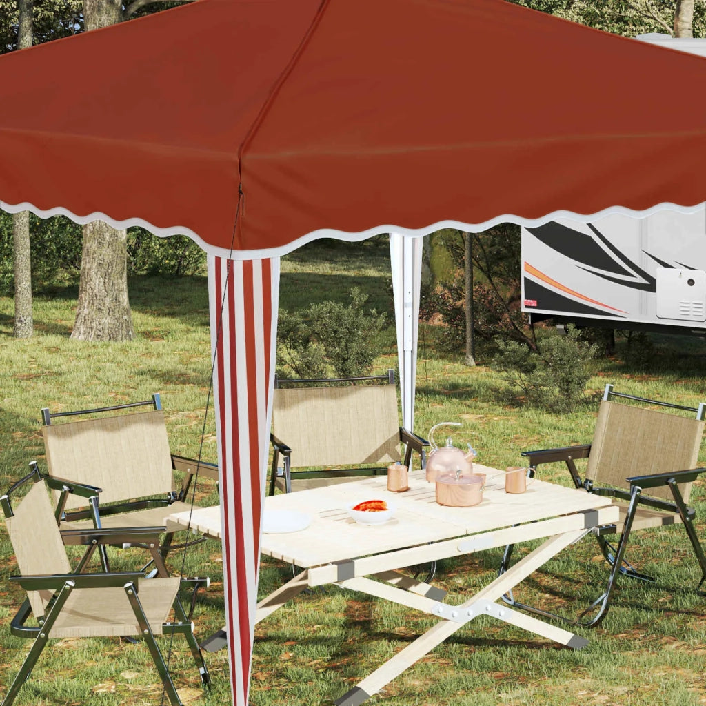 Tenda per feste a pop-up-Gazebo Terracotta 288 x 288 x 245 cm 944605
