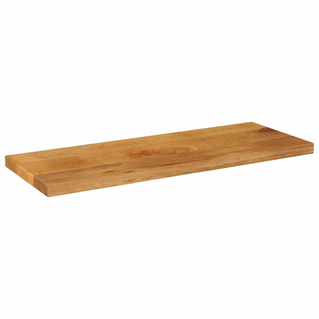 Piano per Tavolo 80x40x3,8 cm Rettangolare Legno Massello Mango 371643