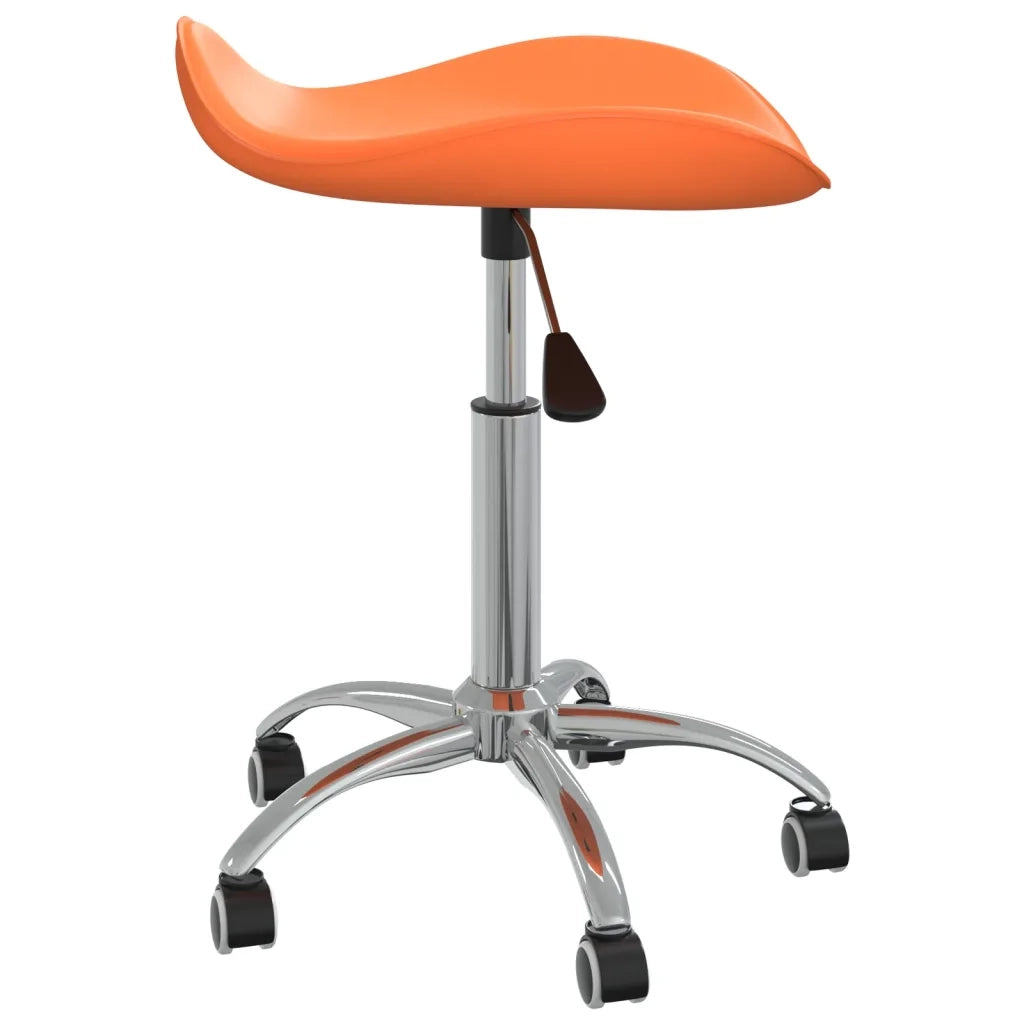 Sgabello da Salone Spa Arancione in Similpelle 323690