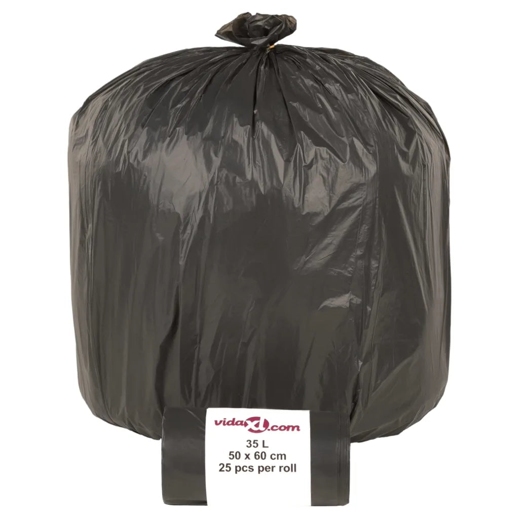 Sacchetti per Cestini 250 pz Neri 35 L 155338