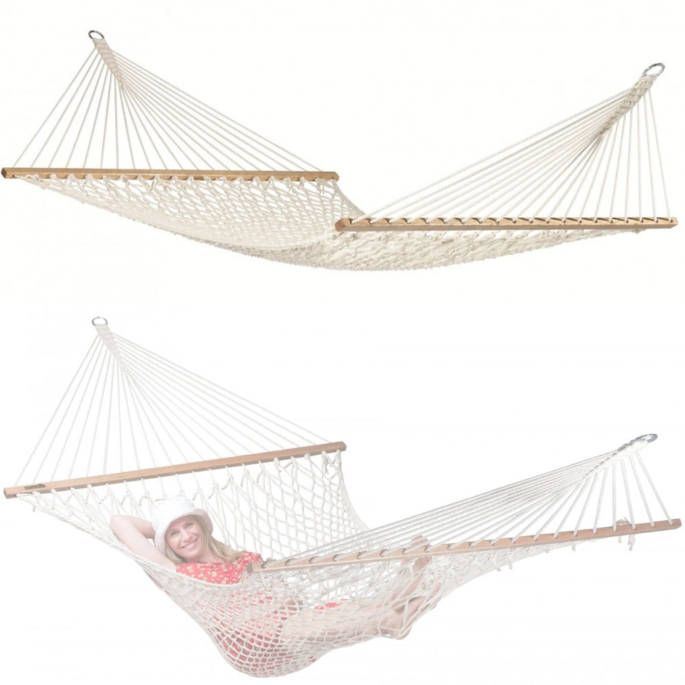 Trade Shop - Amaca Relax Lettino A Rete Sospesa A Dondolo X Utilizzo In Giardino Viaggio -