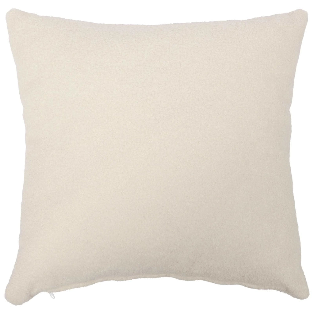 Federa 6 pcs HEERLEN Crema 65 x 65 cm Bouclé 912960