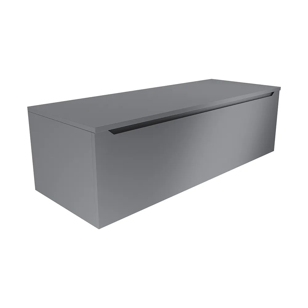 Cassettone scorrevole 120cm grigio opaco chiusura soft-close | Bako