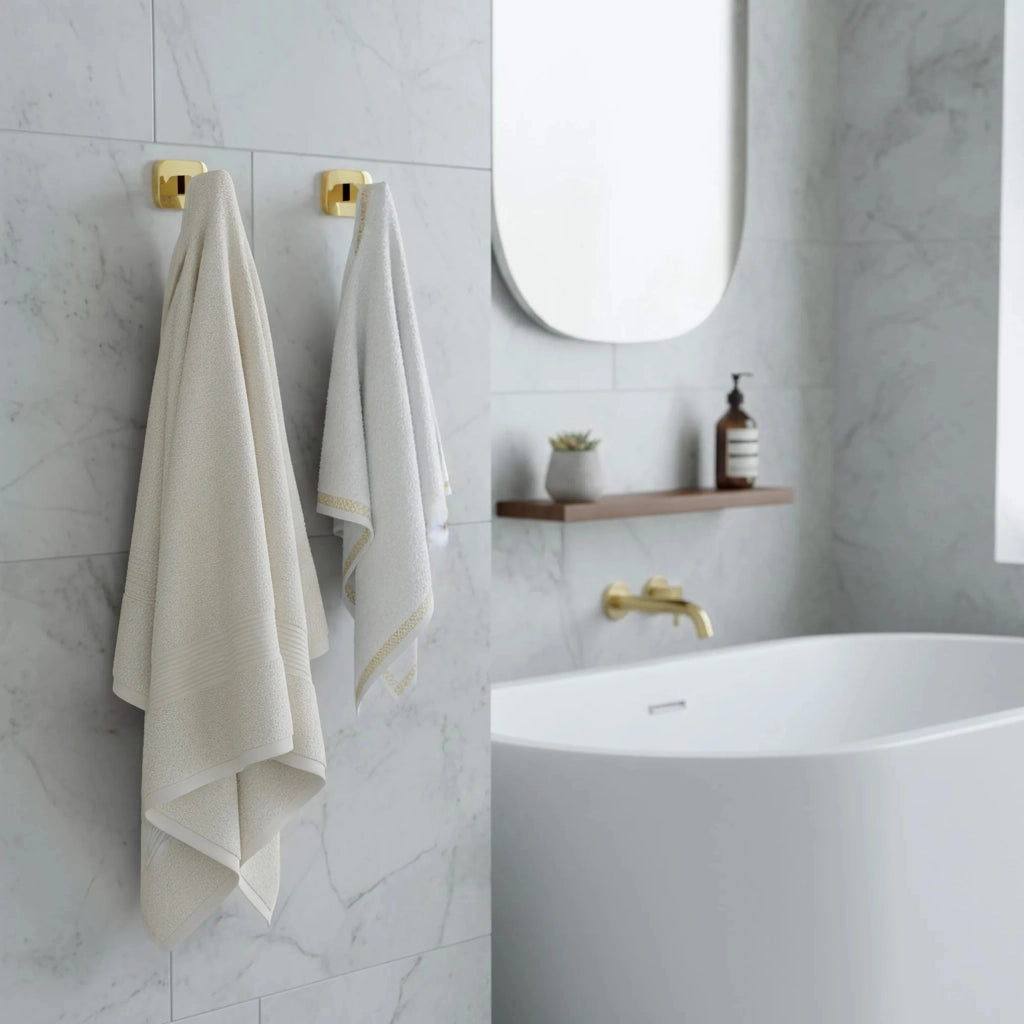 Portasciugamano Da Bagno Nico 5905 Gold