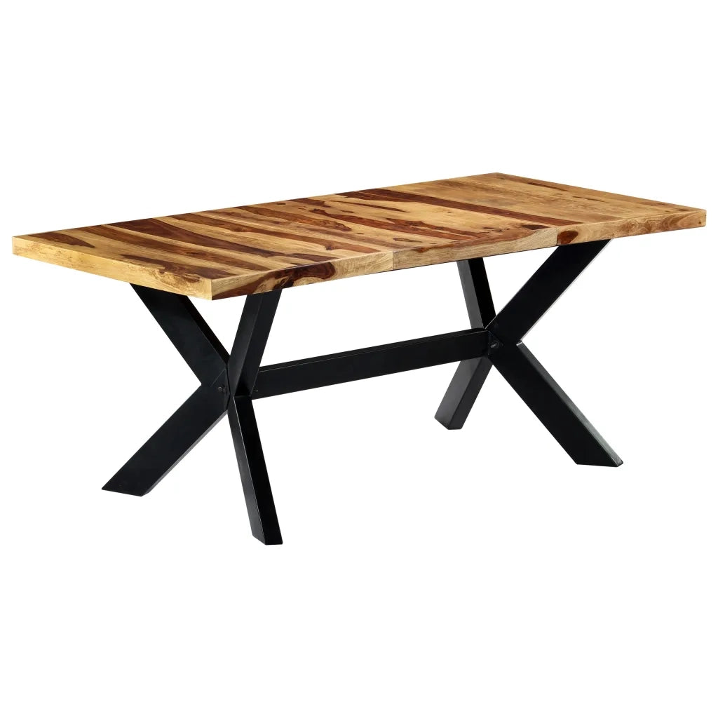 Tavolo da Pranzo 180x90x75cm in Legno Massello di Acacia 247432