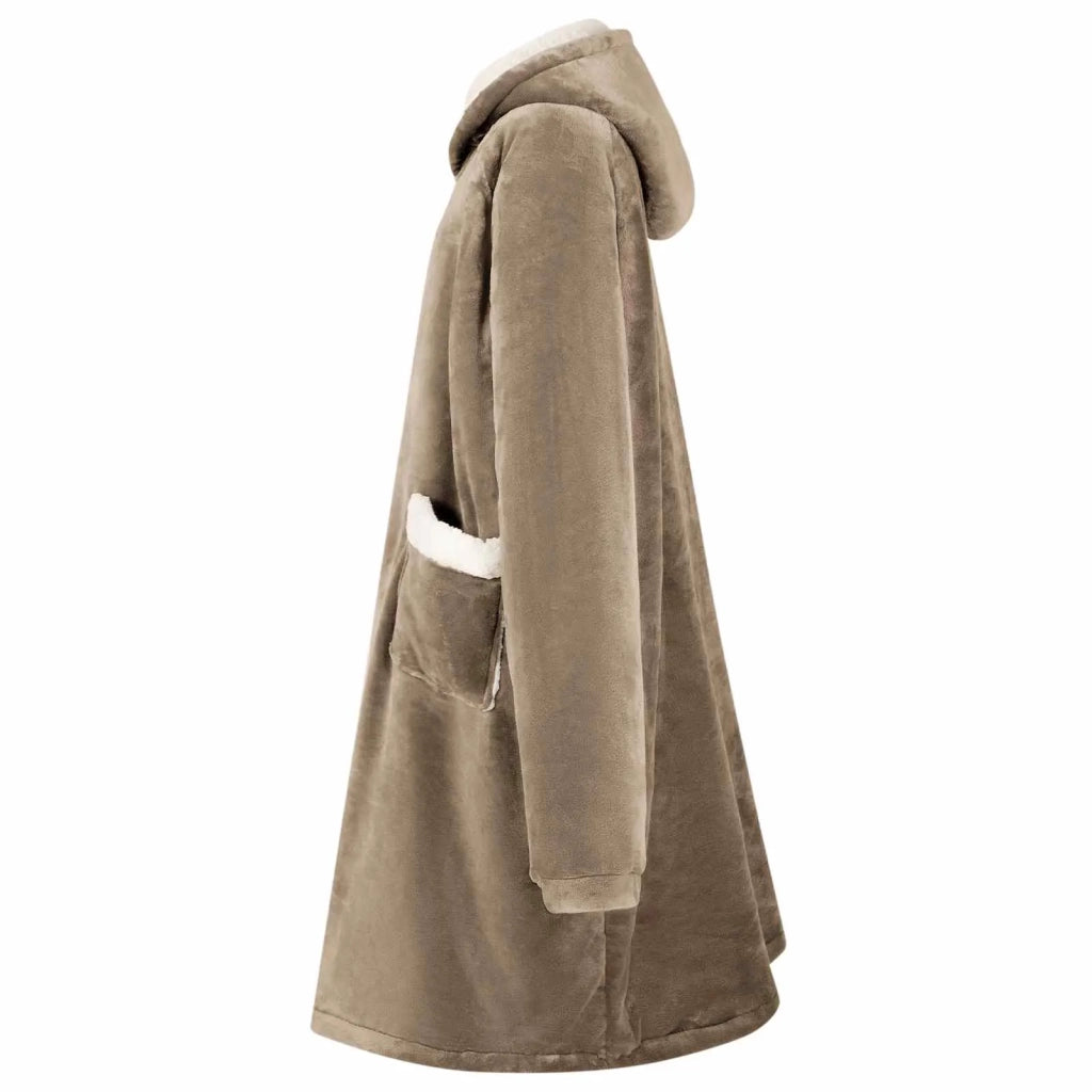 Felpa coperta Cammello M Pile e Flanella 42017185