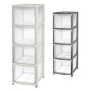 1pz cassettiera 'cover line' colore trasparente/grafite codice 8034844 cod:ferx.8034844nlm