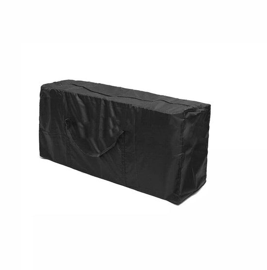 Borsa per cuscini da giardino - Impermeabile - Borsa per cuscini con maniglie - 122 x 39 x 55 cm - 252 g - Chiusura a raffia robusta - Borsa per cuscini