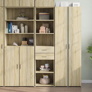 Credenza Rovere Sonoma 45x42,5x185 cm in Legno Multistrato 3281450