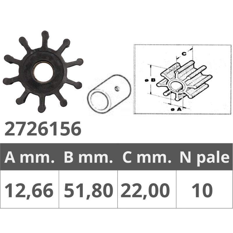 GIRANTE UNIVERSALE UNIVERSAL IMPELLER