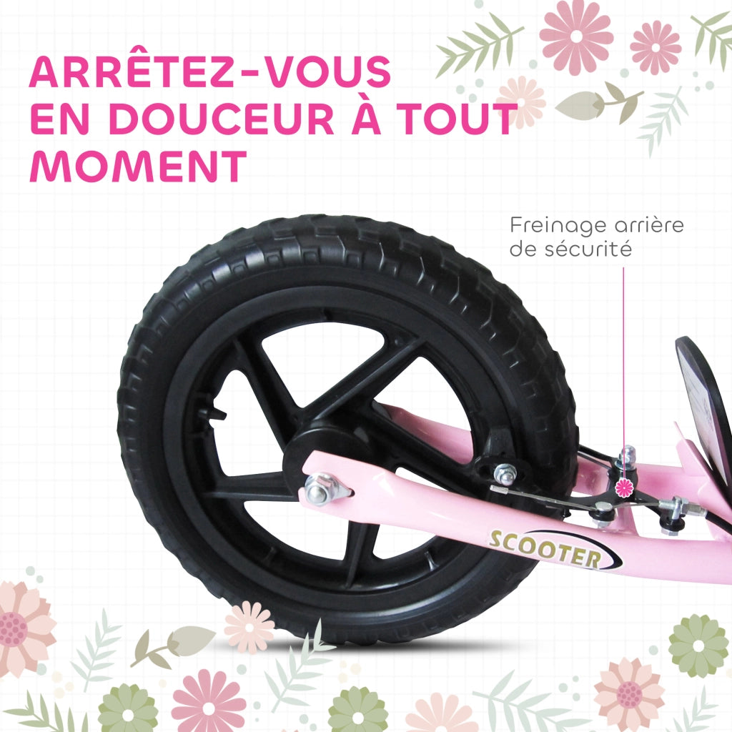 Pattinino per Bambini ¨C Minimal ¨C Rosa 30 cm