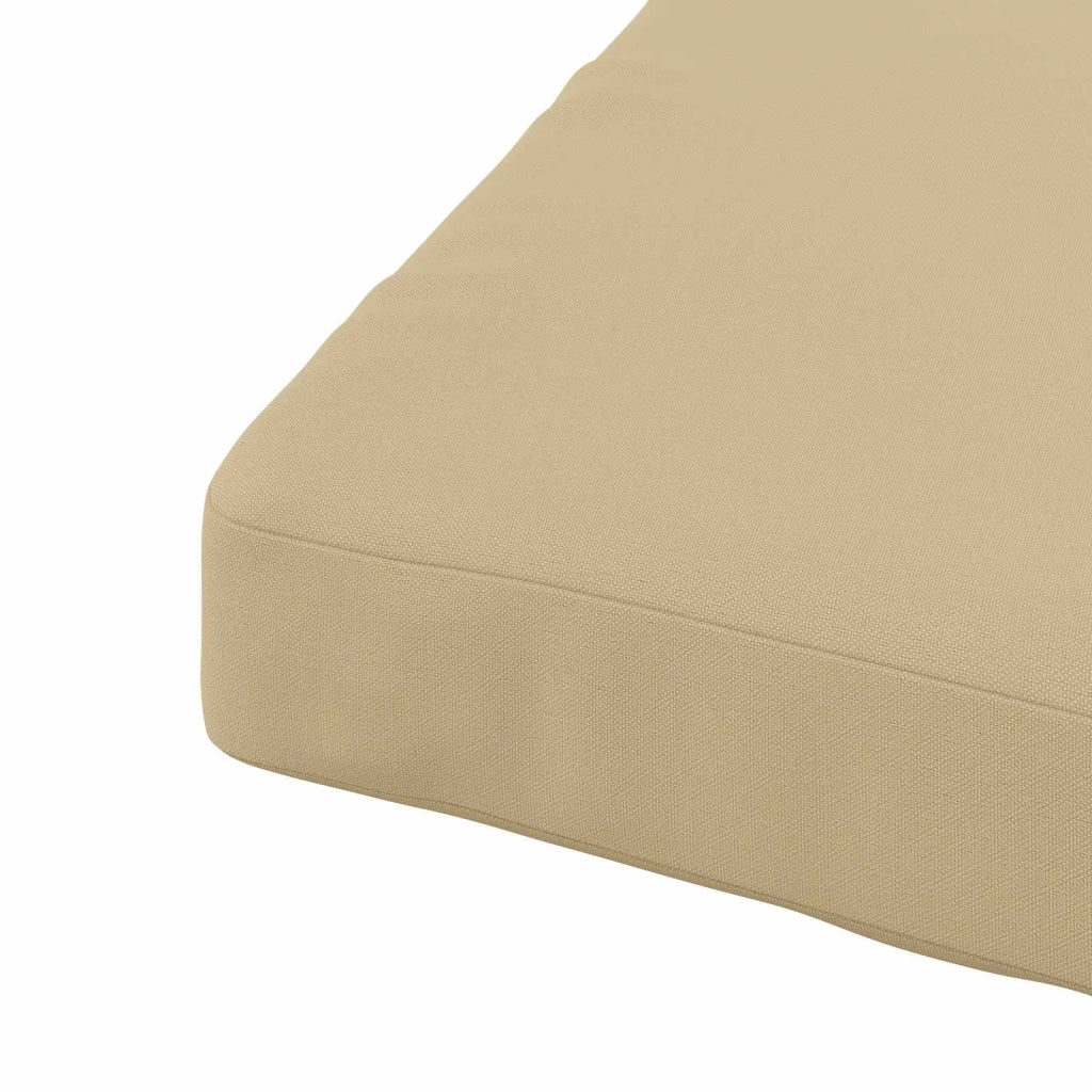 Cuscini per Sedia in 4 Pezzi SOEST 4 pz 100% Poliestere Beige 944670