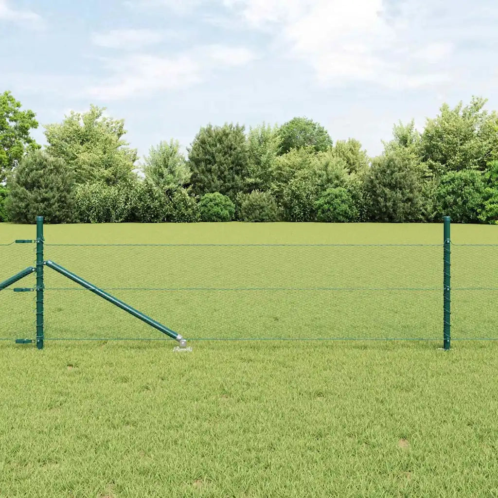 Palo della recinzione Verde 50 x 0,4 m (rete 13 mm)