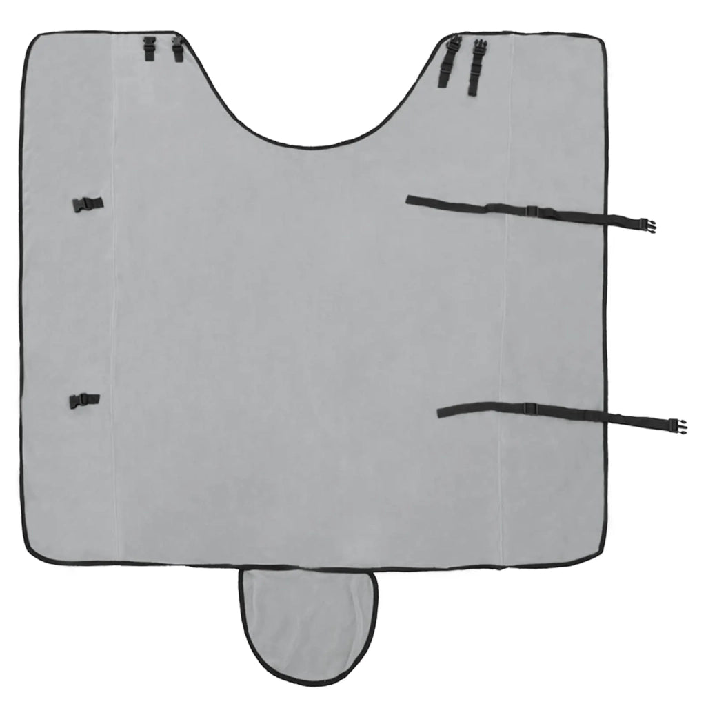 Coperta per Cavalli Grigio chiaro e rosa completo 165 cm CFW5747457