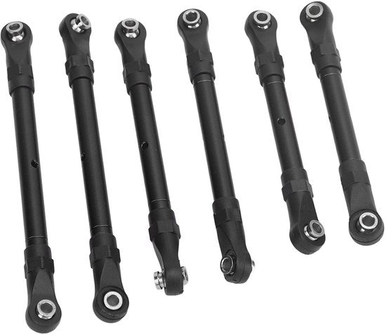 Otturatori a Manovella 6 Pezzi - Componente di Ricambio in Alluminio - Otturatori a Manovella per Auto RC - Resistente alle Alte Temperature - Resistente ai Colpi - Prestazioni Migliorate - Componenti per Auto RC