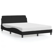 Struttura letto Dover Nera 135x190 cm in Velluto 373330