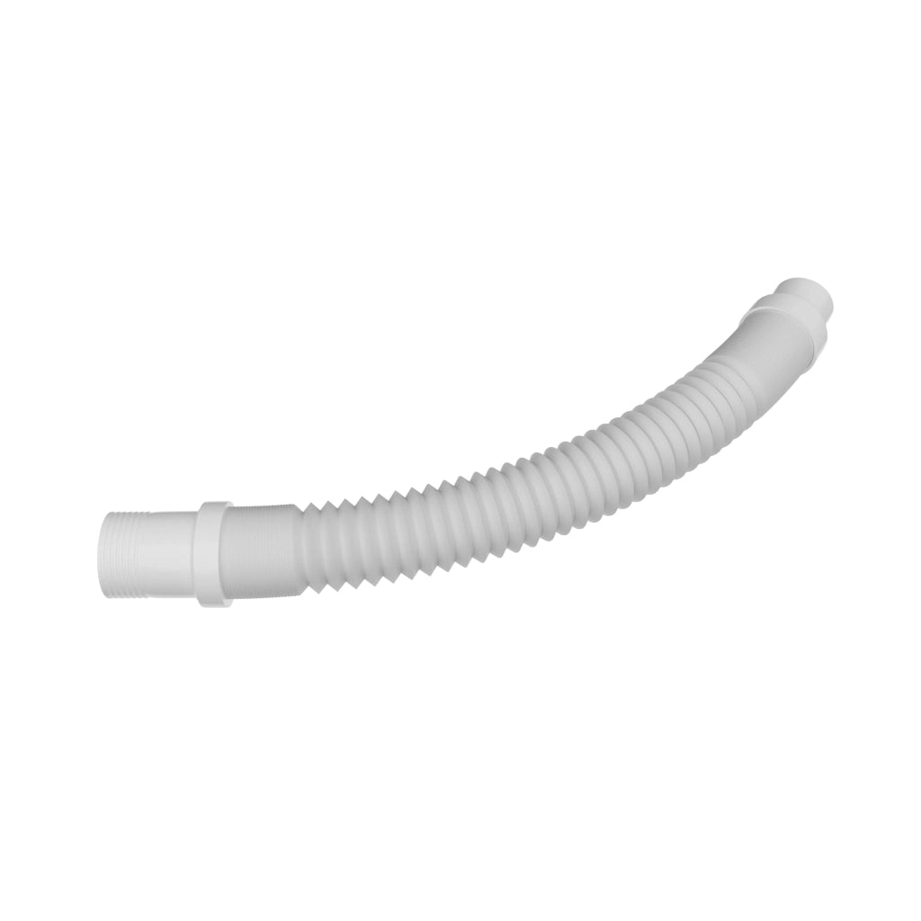 Piatto Doccia Semicircolare 90x90cm Bianco Spessore di 3 cm in Pietra Artificiale e Resina Minerale Mista Piletta Extra Piatta Sottile e Tubo inclusi