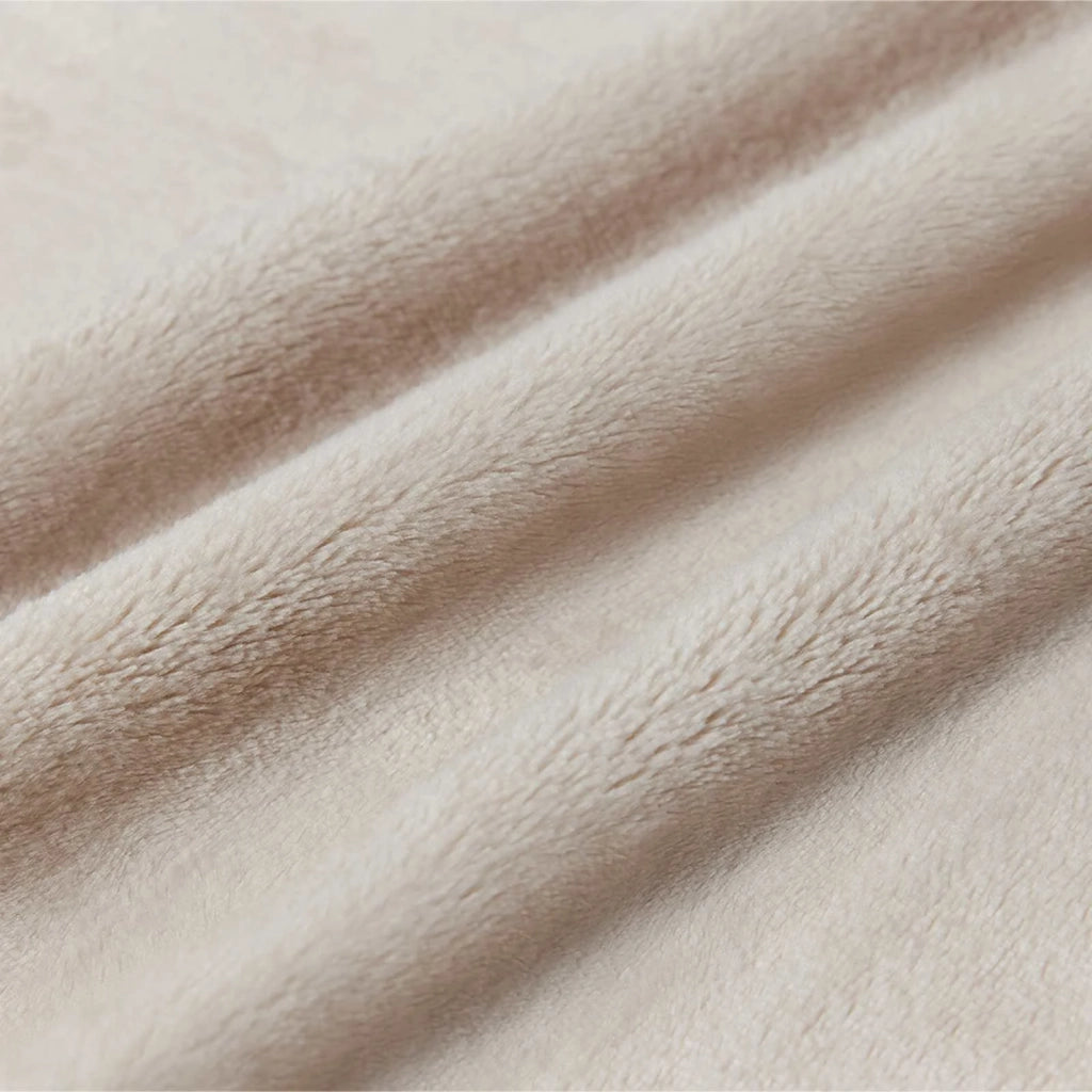 Coperta Beige 130 x 150 cm Panno 42016757