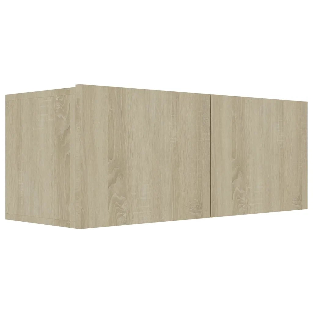 Set di Mobili Porta TV 6 pz Rovere Sonoma in Legno Multistrato 3079036