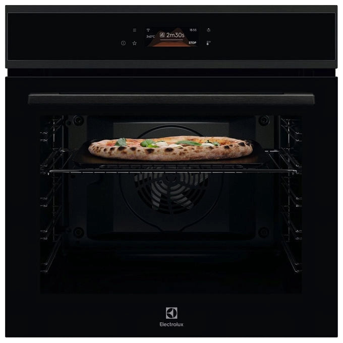 Electrolux EOX8P08WH PizzaExpert Forno da incasso Elettrico Pirolitico 72 L Classe A++ Wi-Fi Touch (59x59x57 cm) colore Nero