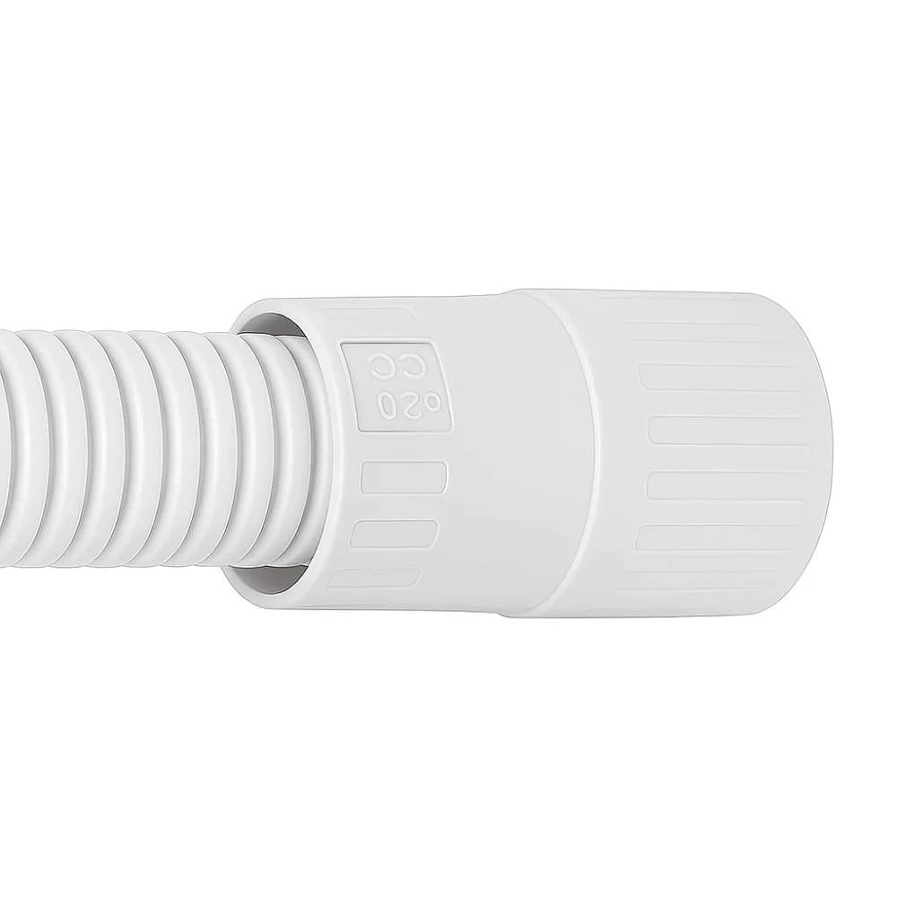 Raccordo dritto faeg ip65 per tubo guaina elettrica in tecnopolimero *** diametro 20 millimetri, confezione 1