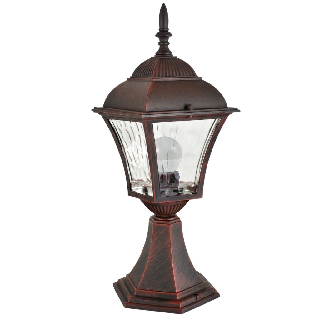 Lampada da giardino a paletto Paris Polux rame E27