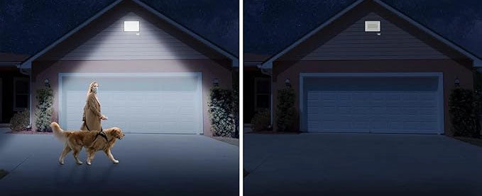 PROIETTORE A LED CON SENSORE 20W - 1600Lm - 6000K