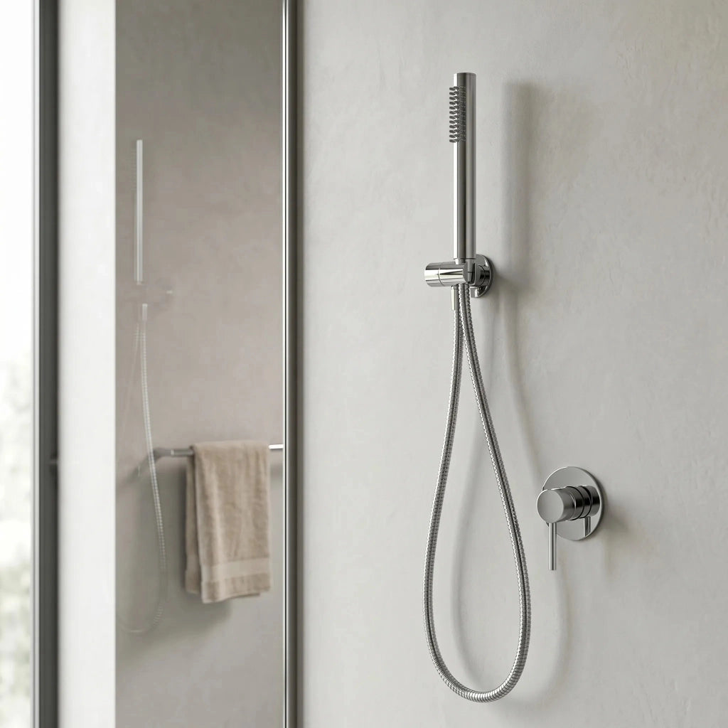 Doccia A Mano Rea Js-018 Chrome