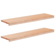 Tappeti per scale 2 pz 100 x 30 x 2 cm Naturale 3446121