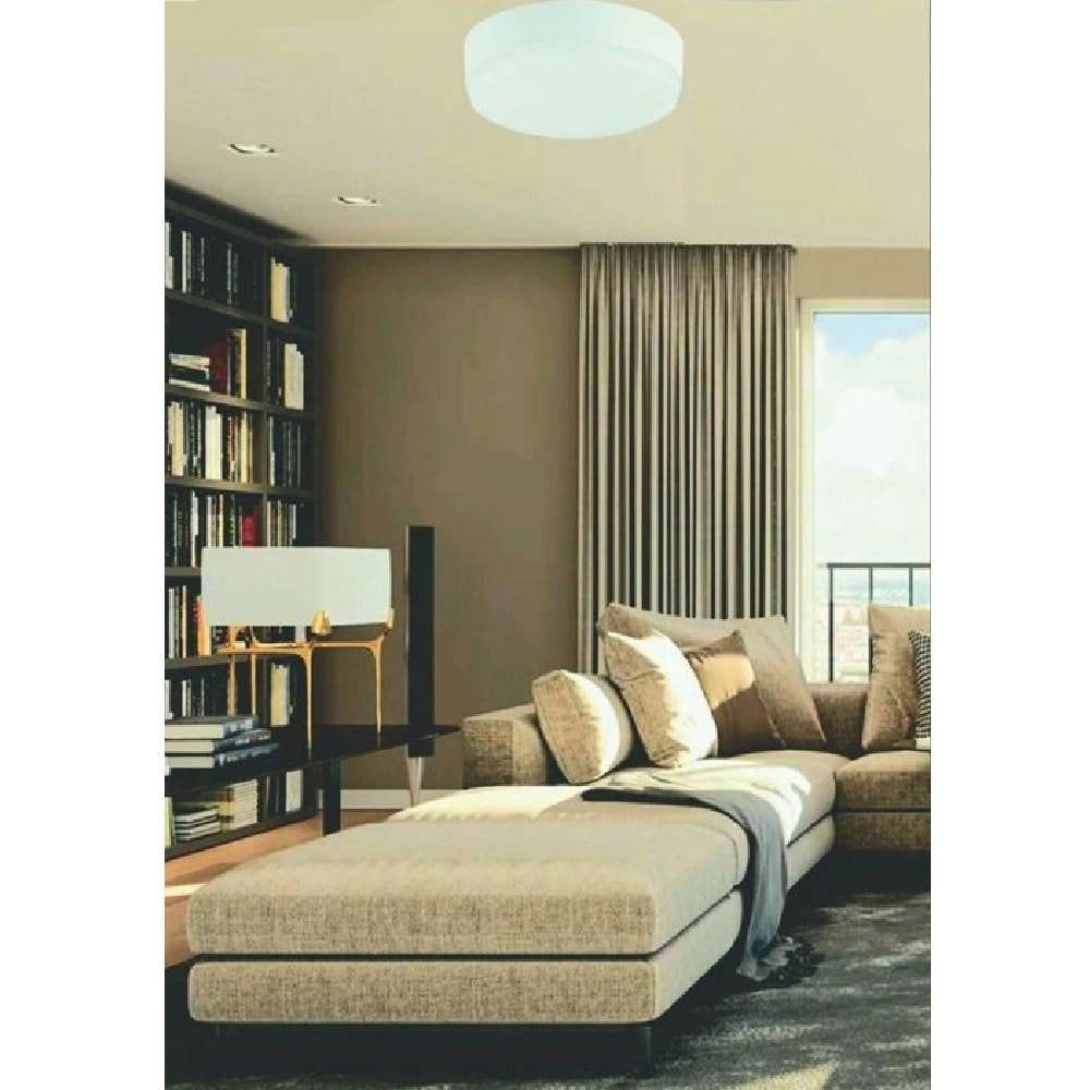 Trade Shop - Plafoniera Led 18w Tonda Soffitto Parete Esterno Luce 3000k 4000k 6500k Wlg02-18w - -bianco Caldo      -
