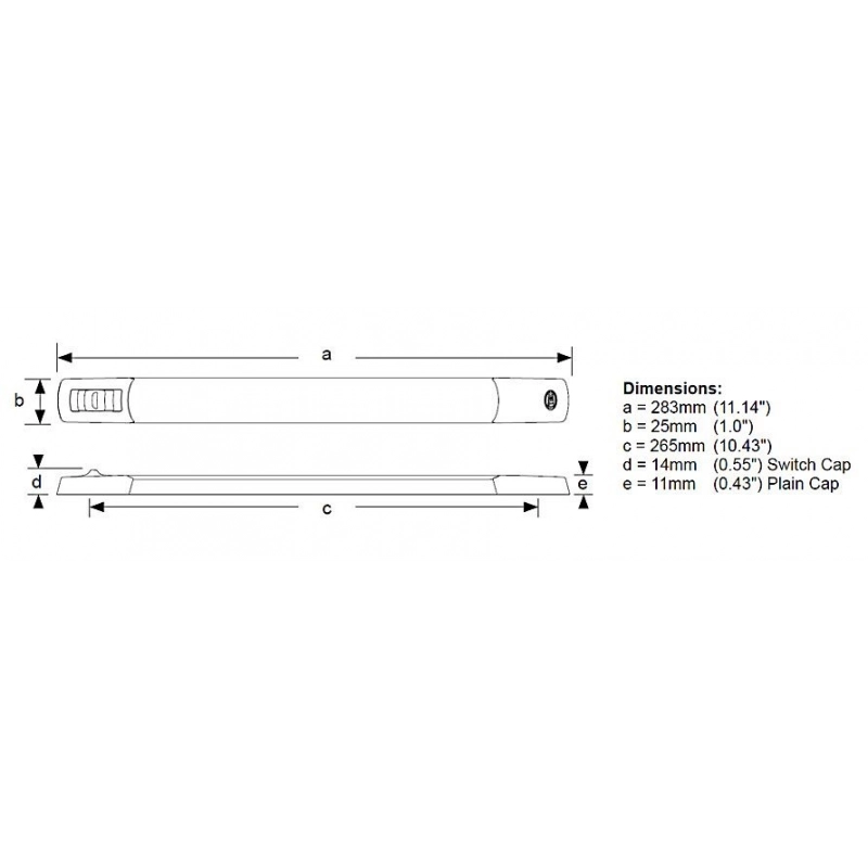 STRIP LED BIANCO CALDO/ROSSO 12V