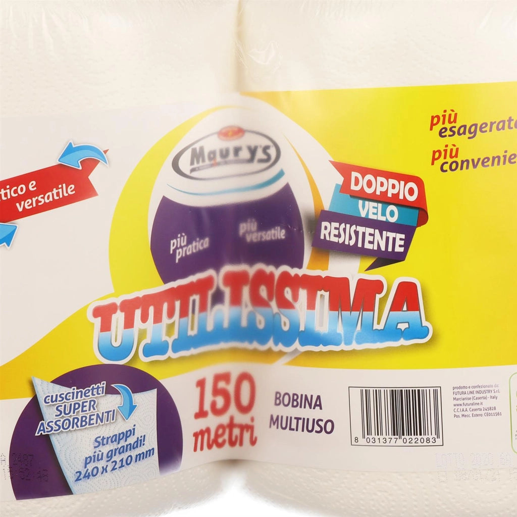 KIT SET 6 ROTOLI 150 METRI MAURY'S BOBINA MULTIUSO UTILISSIMA