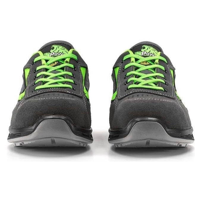 U-Power RL20036 Red Lion Point Scarpe Antinfortunistiche Basse S1P SRC ESD Puntale Alluminio Taglia 37 colore Grigio Verde