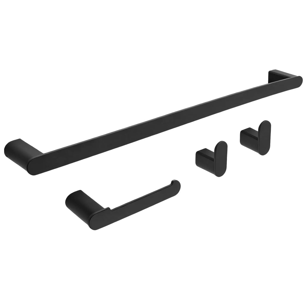 Set Accessori Da Bagno Mati Black 4 Pezzi
