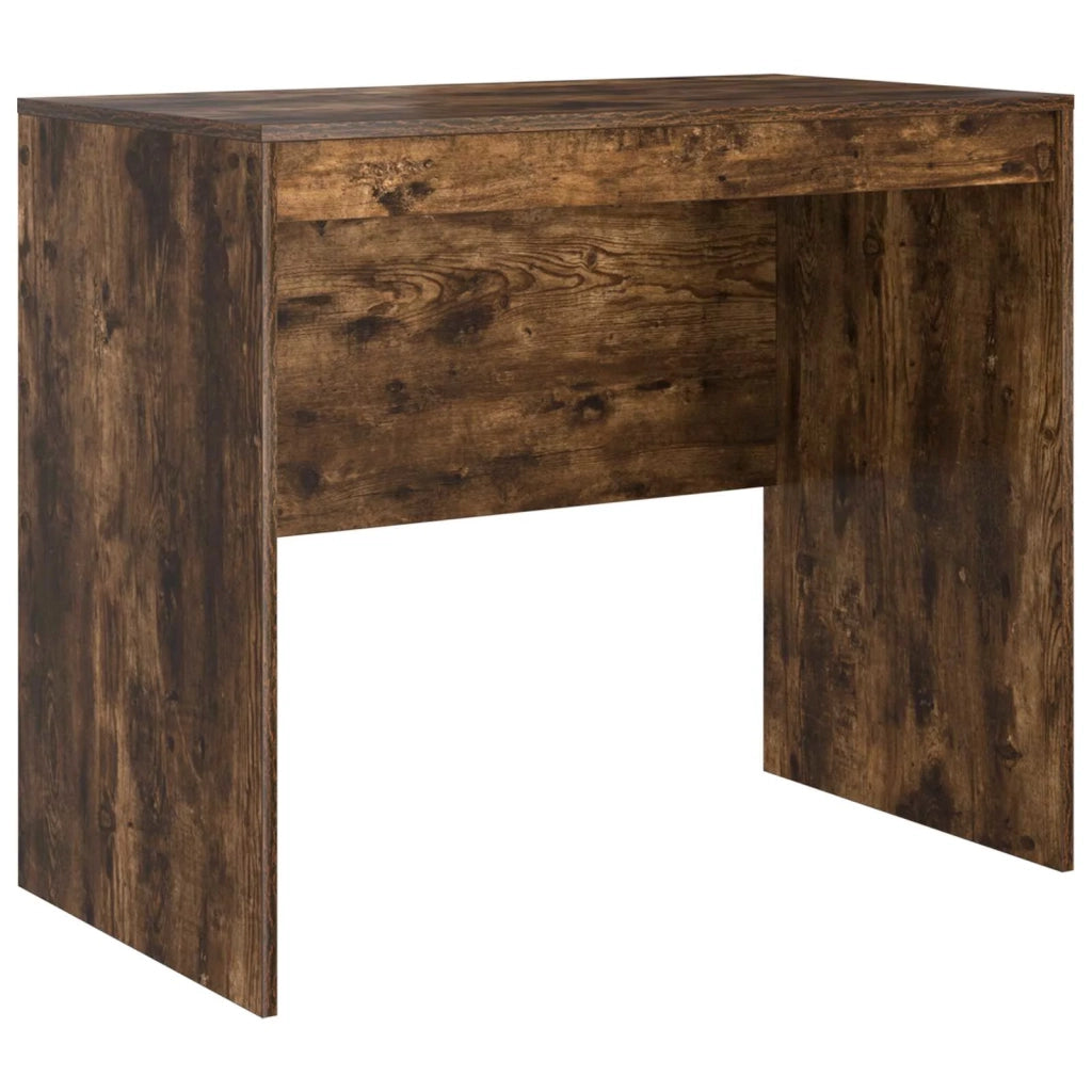 Scrivania con cassetto con lo scaffale 2 pcs Rovere fumé 3337365