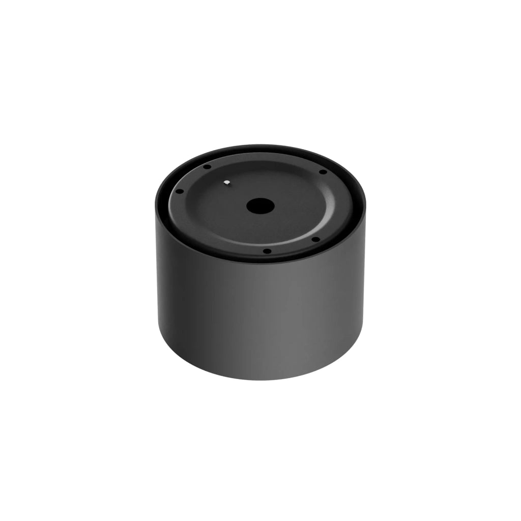 Maytoni Lampada da soffitto moderna Vega 1 luce LED integrato nero alluminio