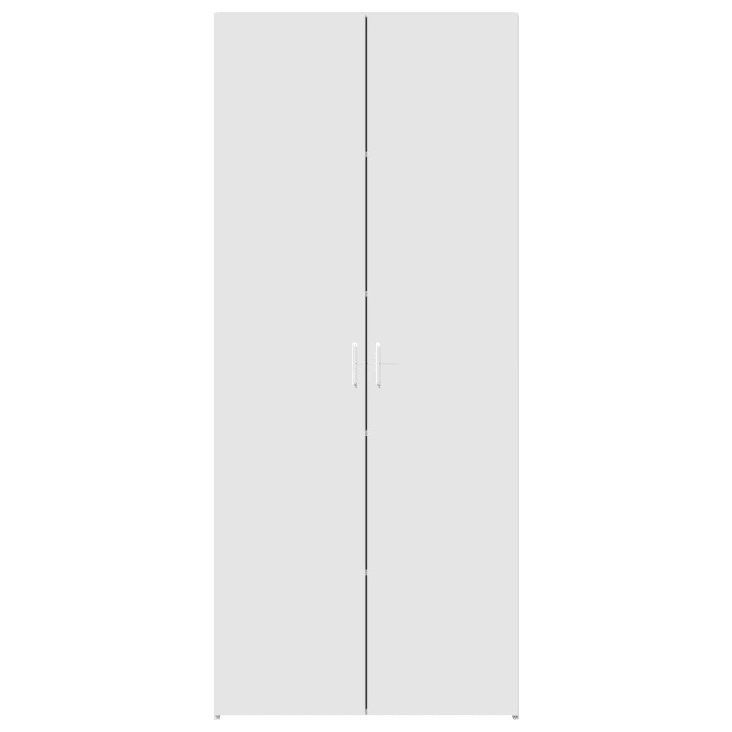 Credenza | Madia | Buffet da pranzo | Armadio da pranzo Bianca 80x42,5x185 cm in Legno Ingegnerizzato