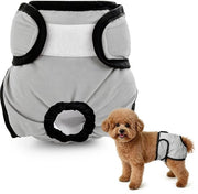 Luiers per immersion per cani - Luiers assorbenti per cani - Luiers per cani lavabili - Luiers per cani per mestruazioni e per cani con invecchiamento - Luiers per cani incontinenti - Per animali femmina (S)