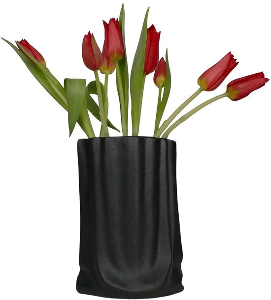 Vaso nero - eleganza eterna - multifunzionale - 1 pezzo