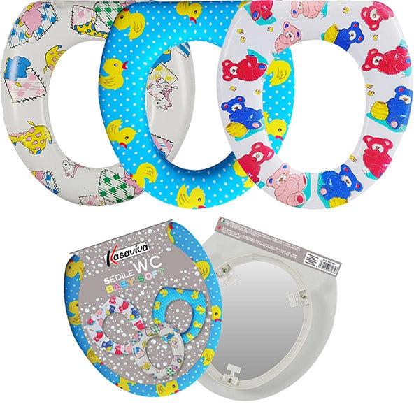 SEDILE WC RIDUTTORE WATER PER BAMBINI BABY SOFT
