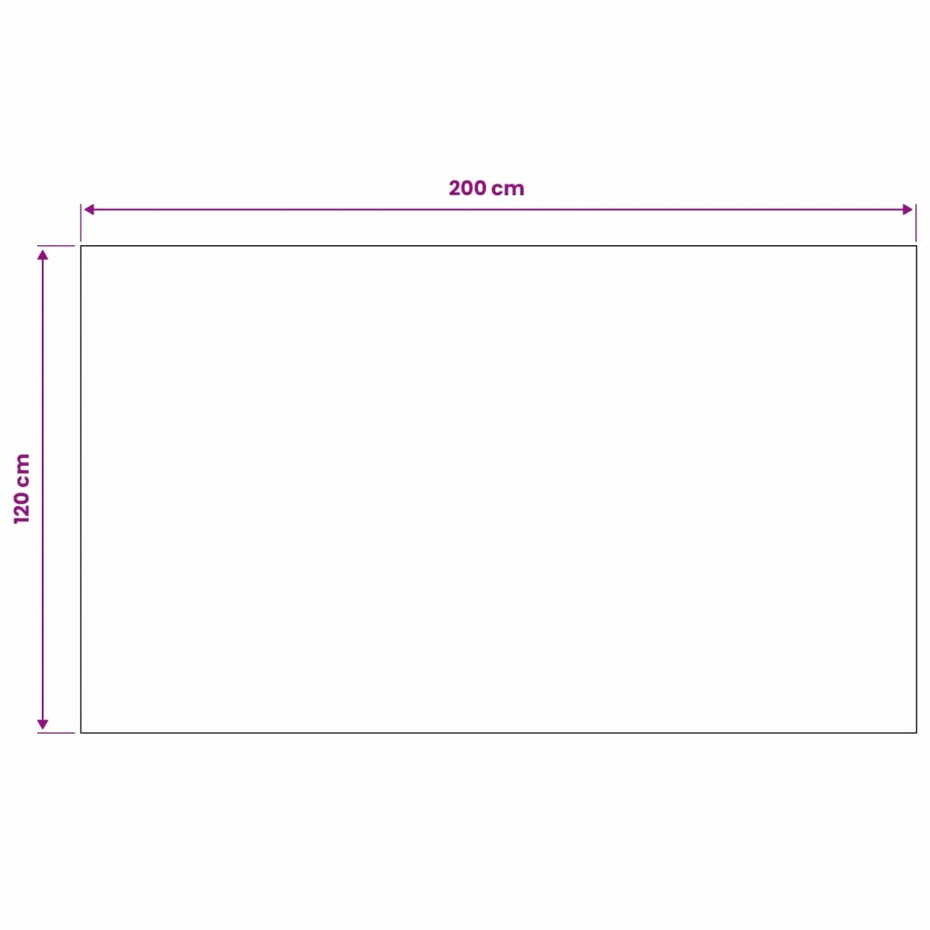 Tappeto per pavimento Nero 1,2 x 2 m Gomma 42046736