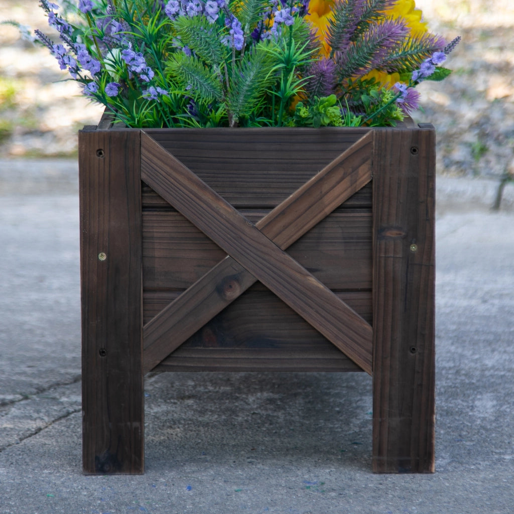 Vaso per Piante in Legno Massello ¨C Minimal ¨C 100x36x36 cm