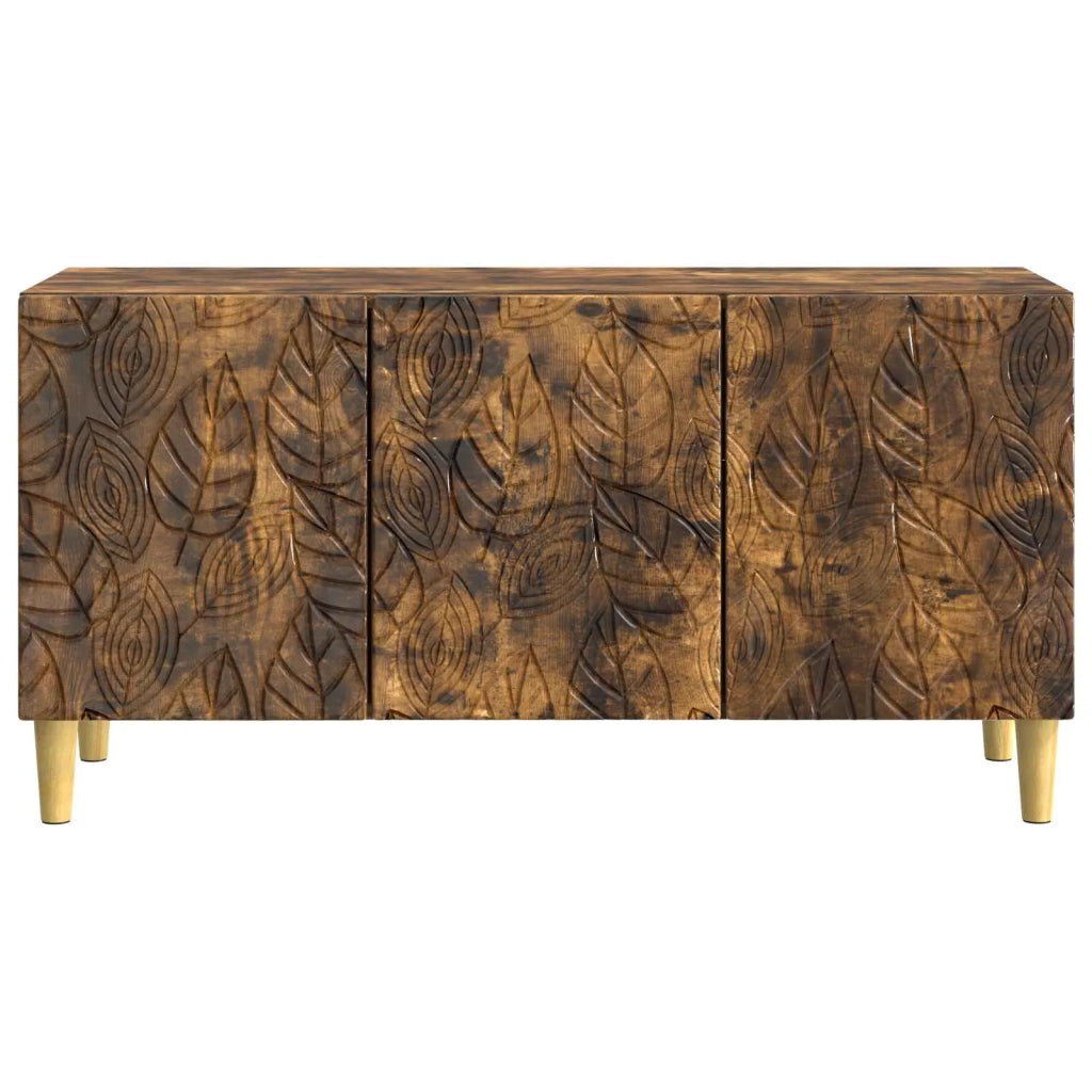 Mobile TV-Credenza per TV 99 x 34,5 x 50 cm Rovere Fumo Legno ingegnerizzato