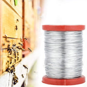 Fibra di Acciaio Inossidabile 0,5 mm - Resistente alla Corrosione e all'Ossidazione - Attrezzo per l'Apiario - Struttura di Fondazione per l'Apiario - Duraturo e Affidabile - Filo per l'Apiario