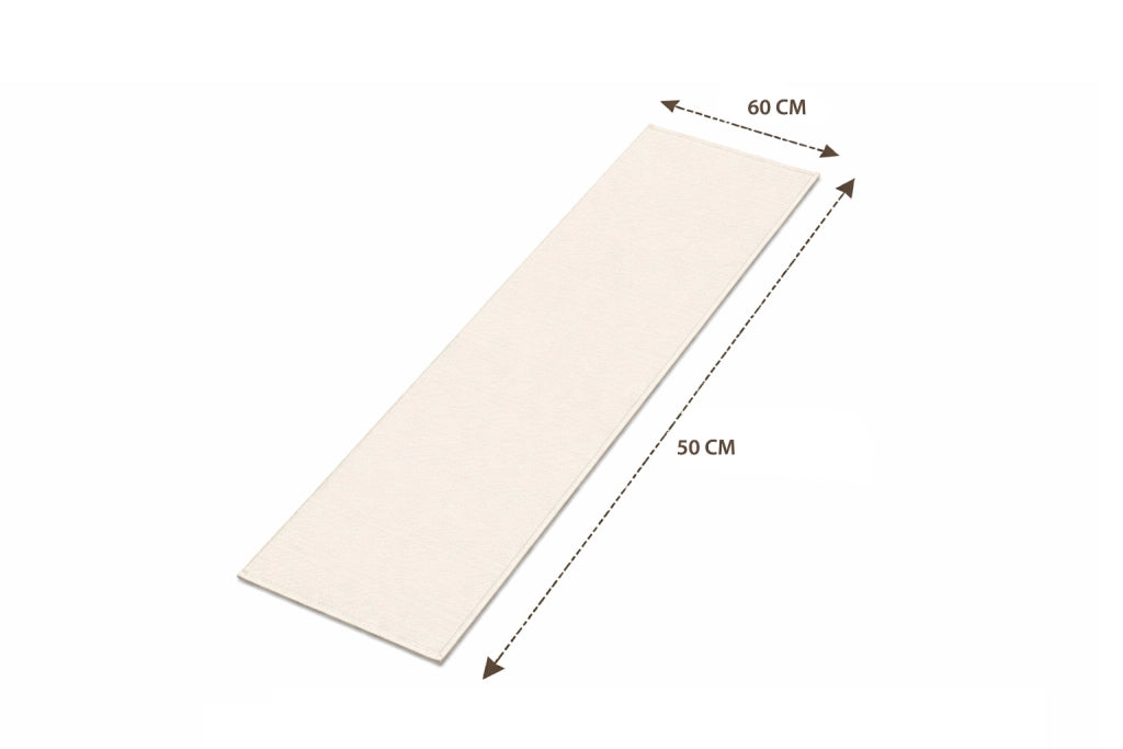 Tappeto Passatoia Cucina Antiscivolo Linea Essenziali By Suardi Tinta Unita Arancio - 60x50 - Arancio
