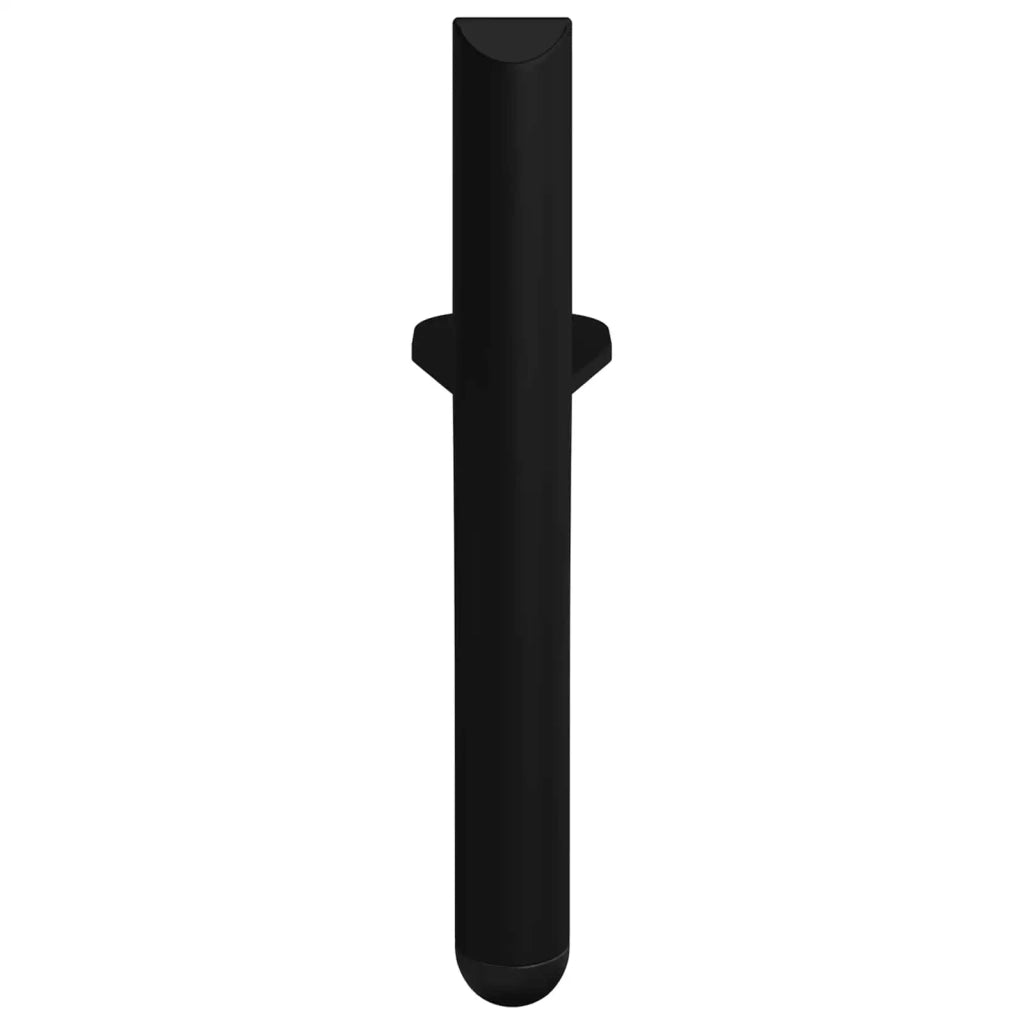 Piedini per mobili 12 pcs Nero 66 x 36 x 160 mm Ferro 864791