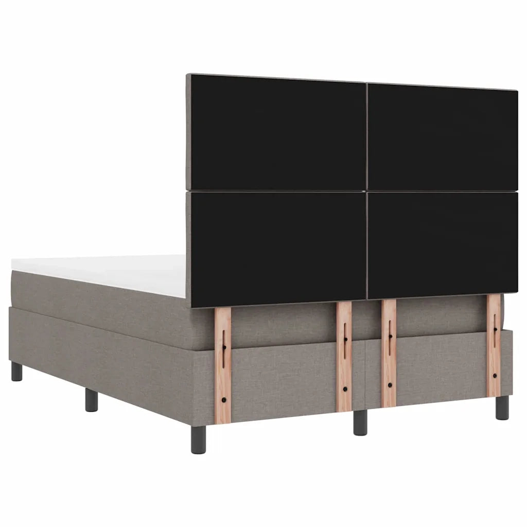 Letto a molle con strisce LED Talpa 140 x 200 cm Tessuto 3342953