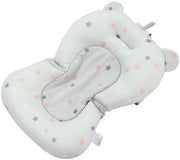 Cuscino per neonati - Supporto opaco per bagni - Sostegno pieghevole - Regolabile - Cinture di sicurezza - Comfortevole - Cotone/Piega schiuma - Cuscino per bagni per neonati