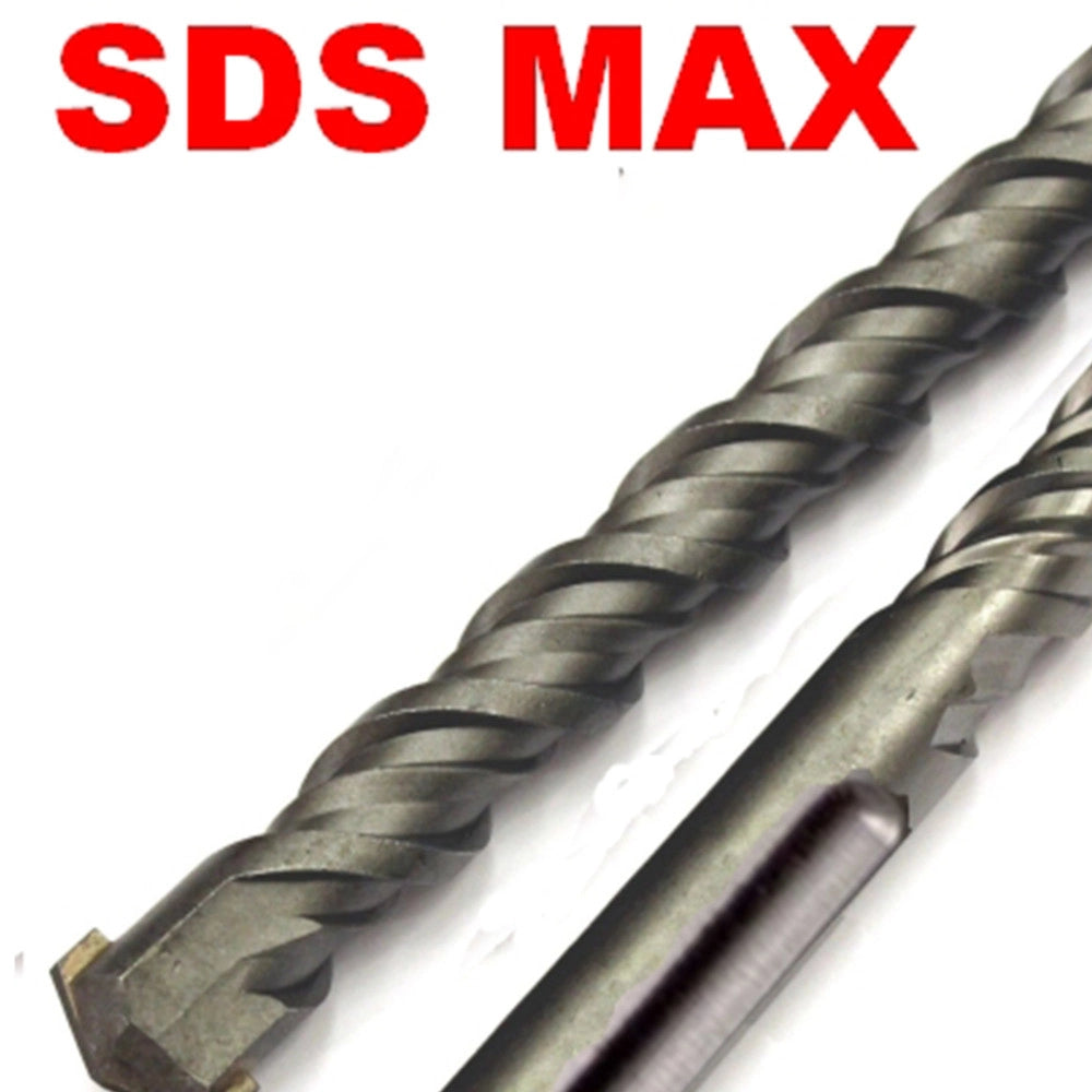 Trade Shop - Punta Gigante A Doppia Elica Con Attacco Sds Max Per Martello Demolitore -       800 X 25 Mm