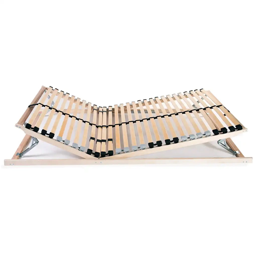 Rete a Doghe 7 Zone senza Materasso con 28 Doghe 80x200 cm 246456